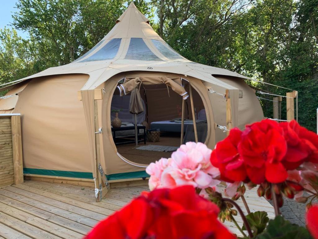 Romantic Luxus Glamping 3 Idestrup Exterior foto