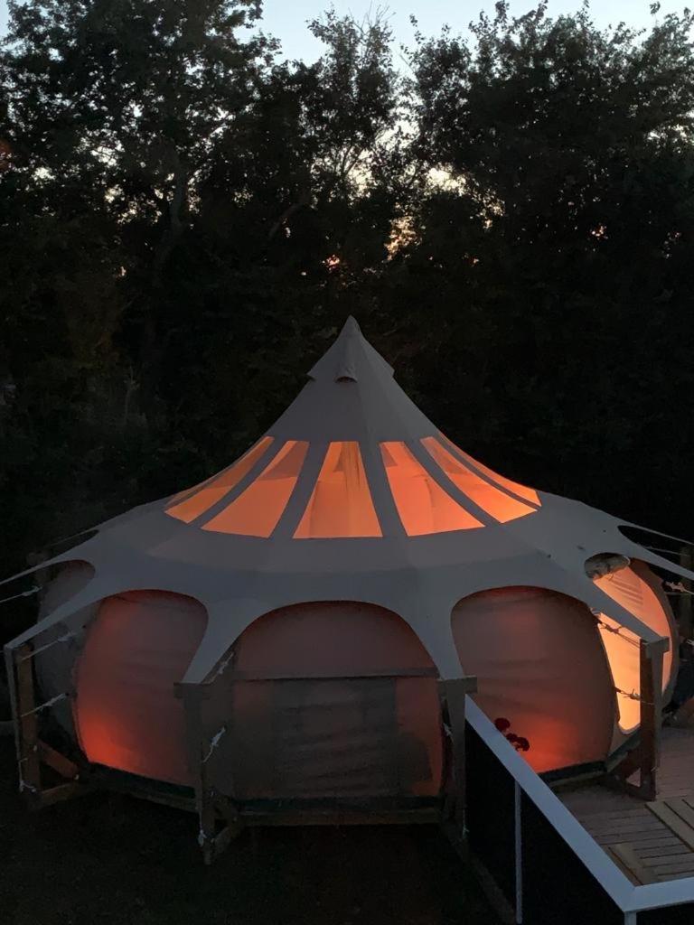 Romantic Luxus Glamping 3 Idestrup Exterior foto